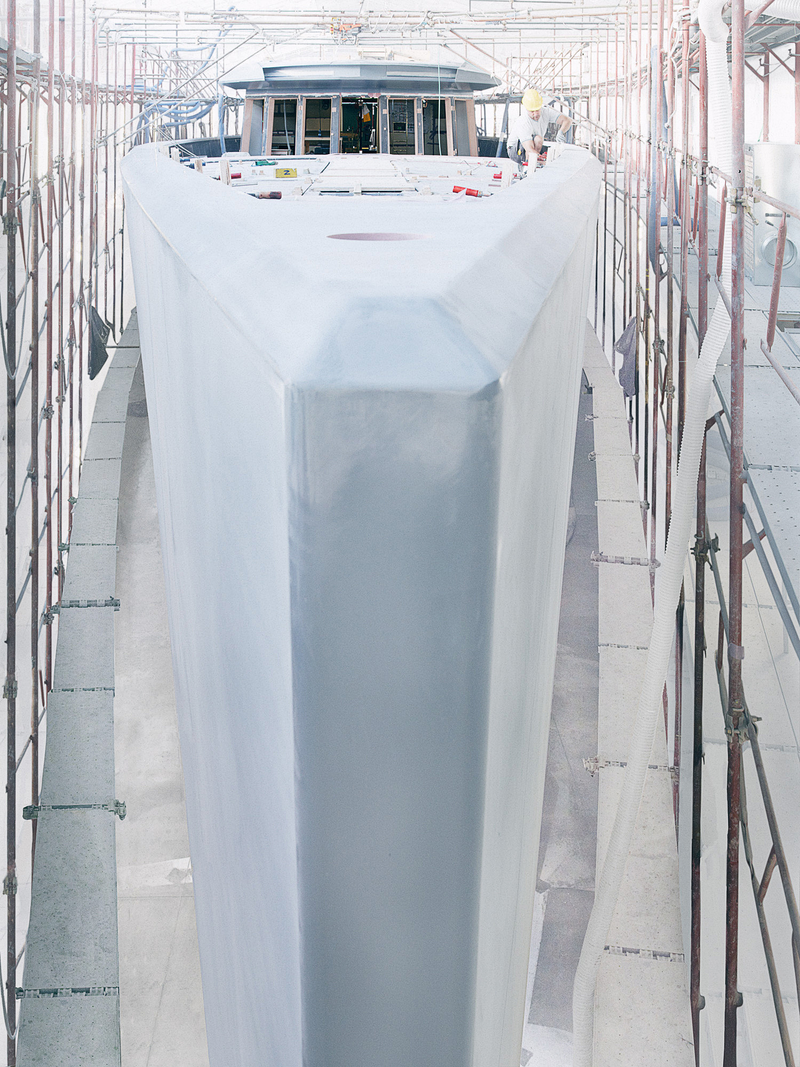 Illustration for article titled Inside the Celestial Workshop That Makes the World's Fastest Yachts